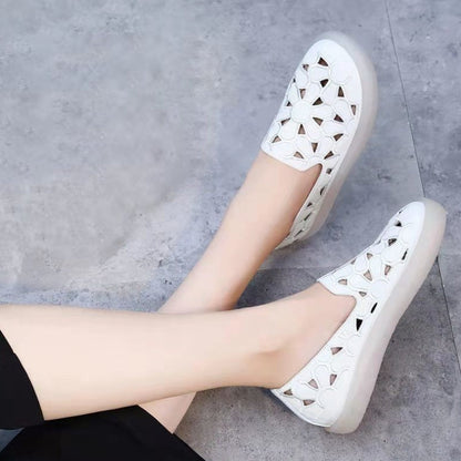 Zapatos planos de goma súper suaves