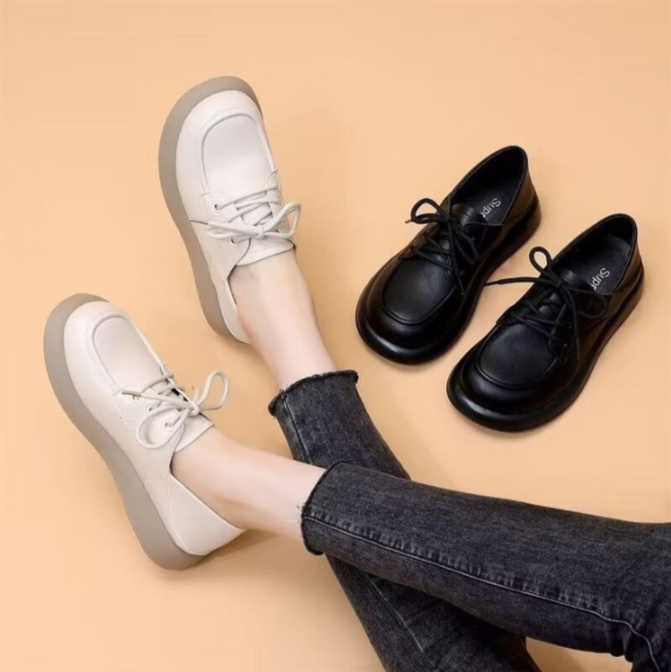 Mocasines de Piel Cómodos y Suaves para Mujer