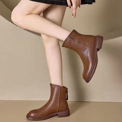 Botas de cuero para mujer