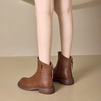 Botas de cuero para mujer