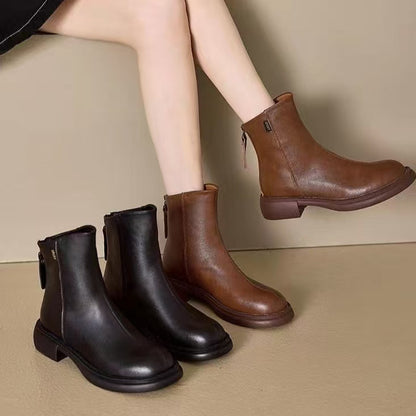 Botas de cuero para mujer