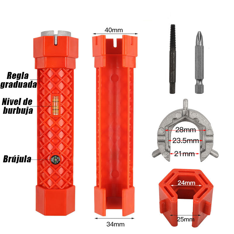 Llave multifuncional para fregadero