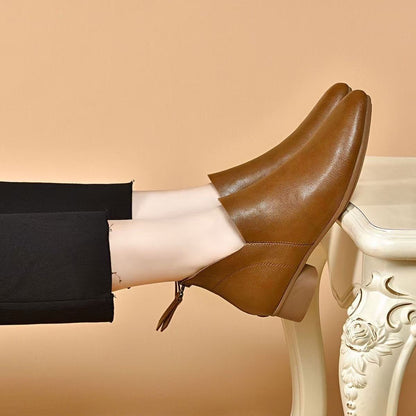 Botas 100% de cuero auténtico