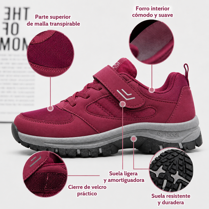 Tenis deportivos antideslizantes