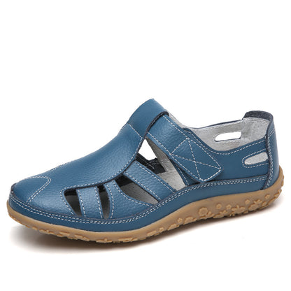 Sandalias Planas Retro Para Mujer