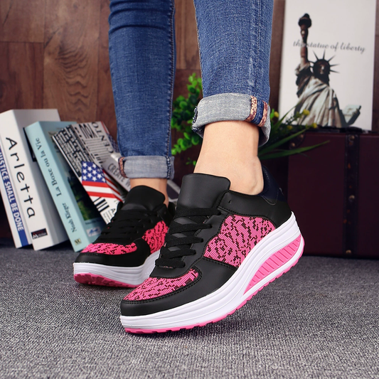 Zapatos ortopédicos con plataforma Flyknit