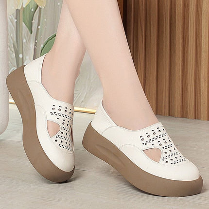 Zapatos cómodos 100% de piel de vaca