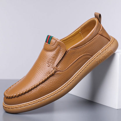 Zapatos de piel de vacuno transpirables para hombre