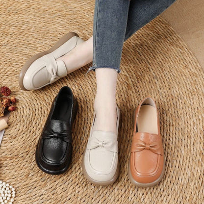 Mocasines de Mujer con Moño