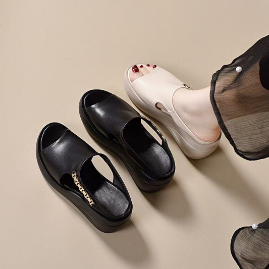 Pantuflas ortopédicas de piel suave
