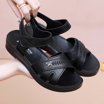Sandalias de velcro de moda
