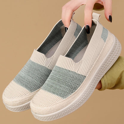 Tenis Mujer Multicolor Slip-On Cómodo para Diario