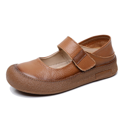 Zapatos cuero vacuno vintage hechos a mano