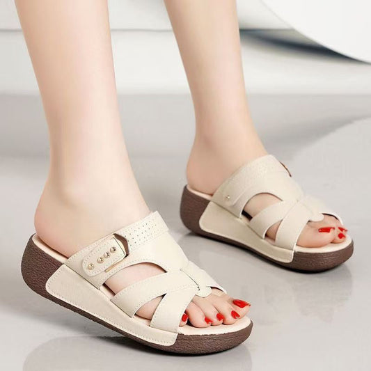 Sandalias correctivas de suela gruesa