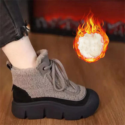 Nuevas botas cálidas de algodón