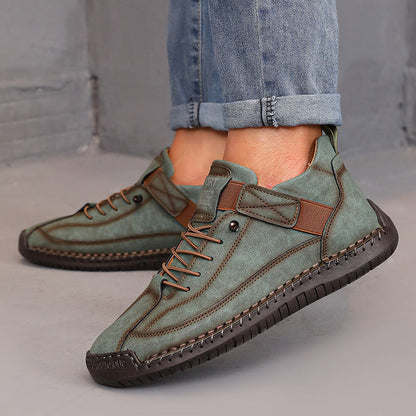 [100% piel de vacuno] Zapatos de hombre de suela blanda