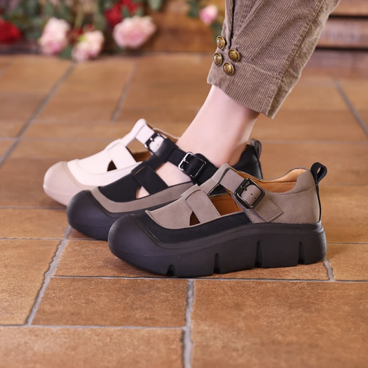 Zapatos casuales huecos y ligeros de suela blanda