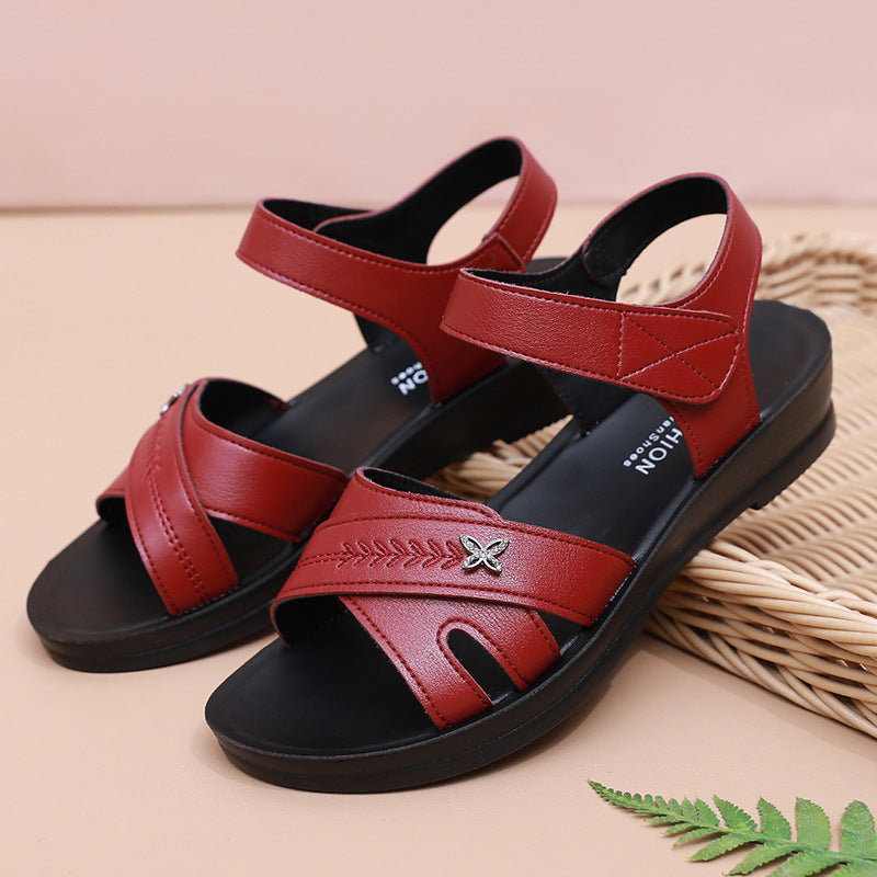 Sandalias de velcro de moda
