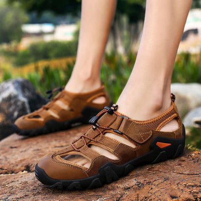 Sandalias de senderismo para hombre, diseño premium y protección total