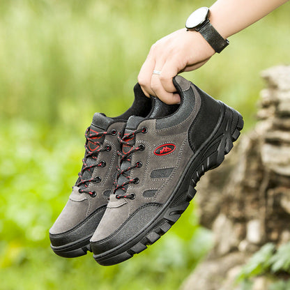 Zapatillas deportivas de cuero antideslizantes