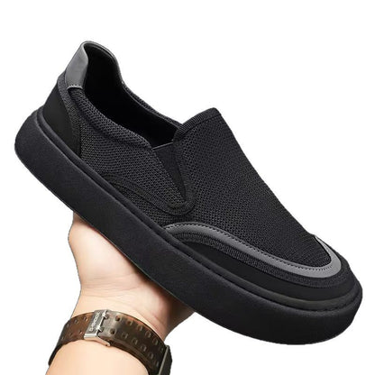 Zapatos Slip‑on de Malla Suela Gruesa para Hombre