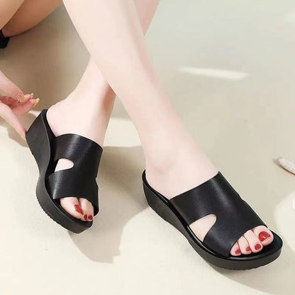Sandalias plataforma premium para mujer