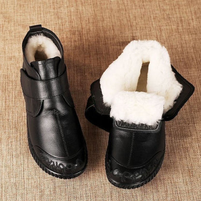Botines de invierno forrados de pelo