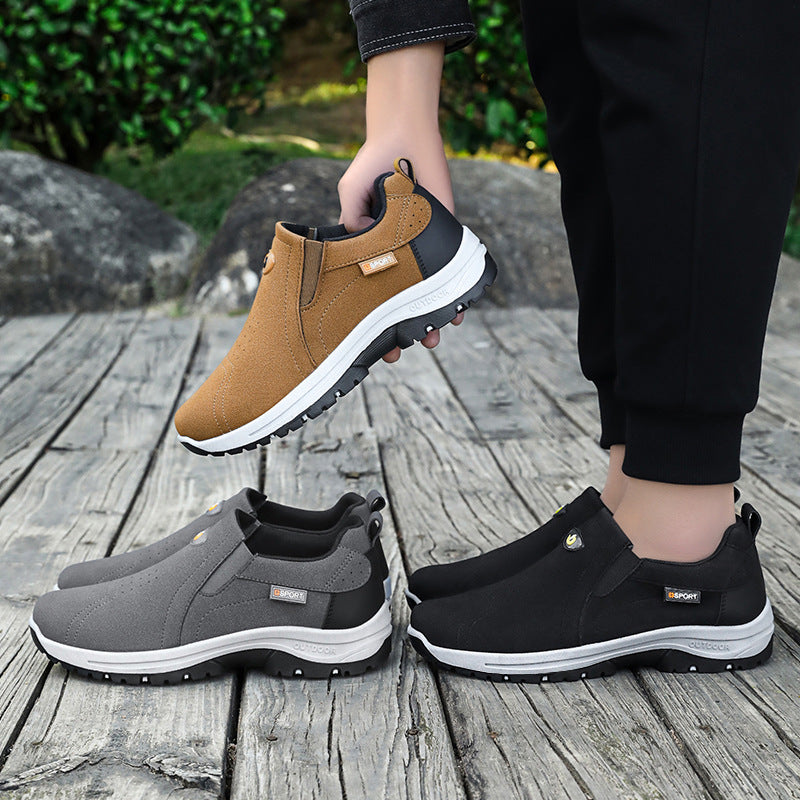 Zapatos casuales para caminar con suela blanda