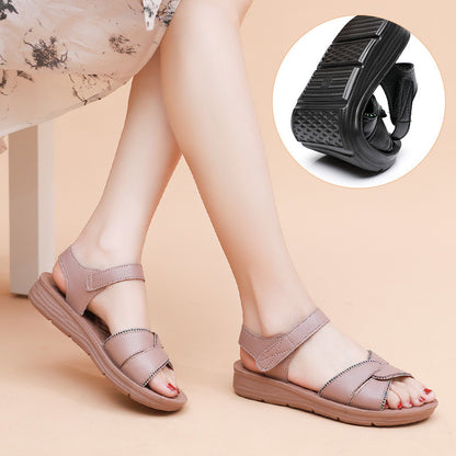 Sandalias con detalles de pedrería para mujer