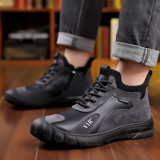 Zapatos de polar cómodos de invierno para hombre