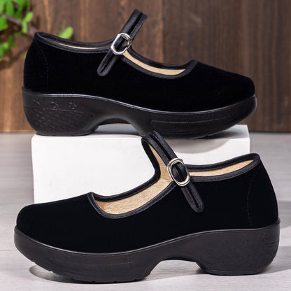 Nuevos zapatos de plataforma antideslizantes y cómodos