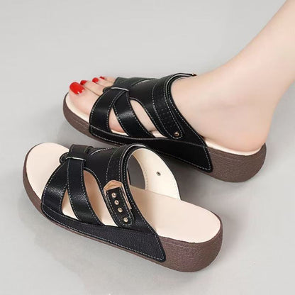 Sandalias correctivas de suela gruesa