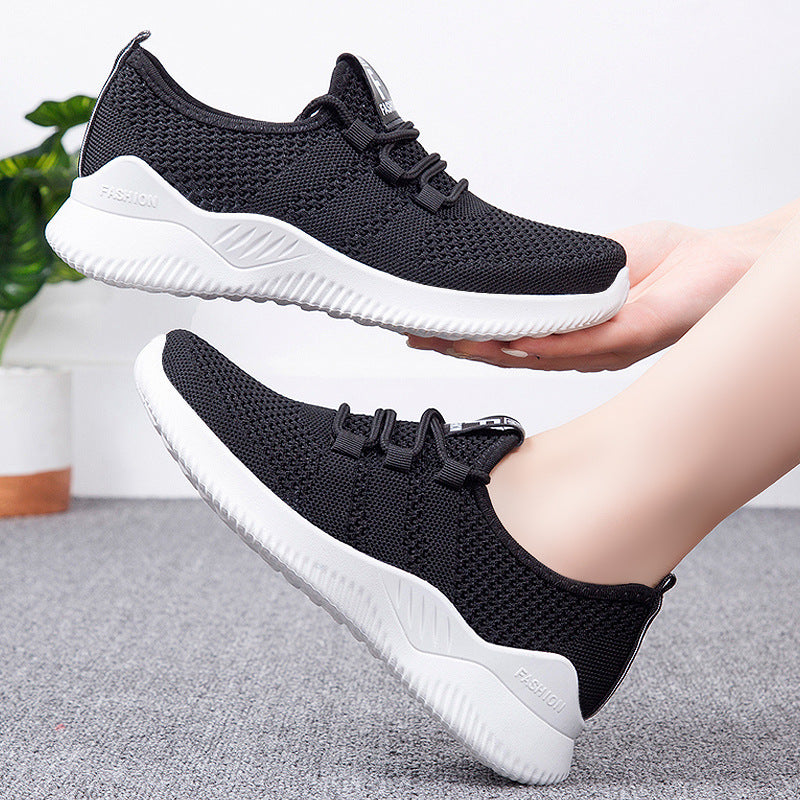 Tenis deportivos premium de malla transpirable, diseño ligero