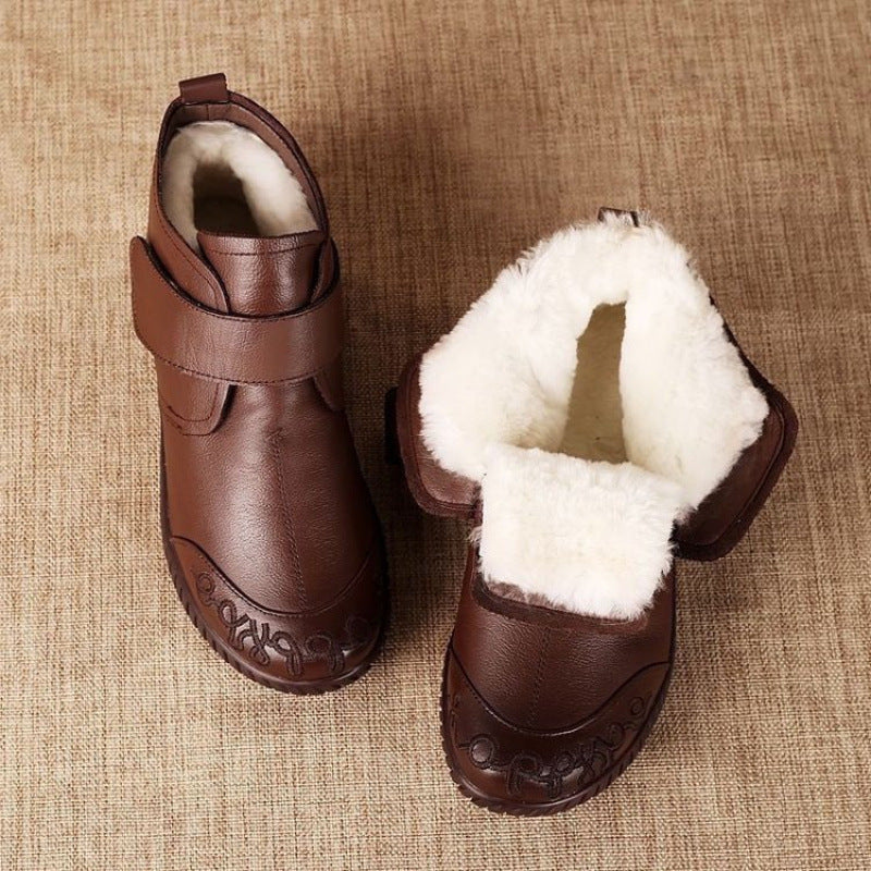 Botines de invierno forrados de pelo