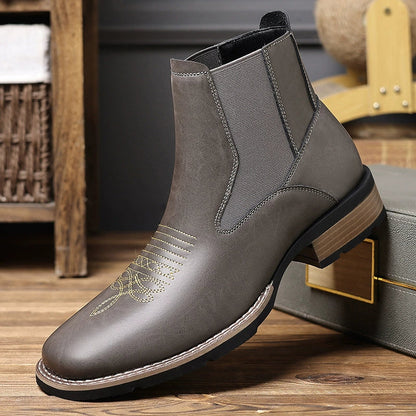 Botas para hombre estilo Dr. Martens con bordado