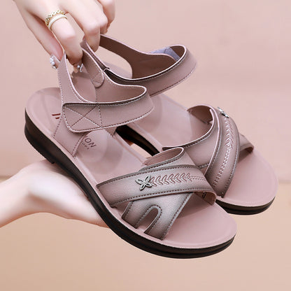 Sandalias de velcro de moda