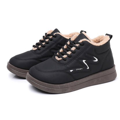 Mocasines de invierno con suela gruesa y antideslizantes