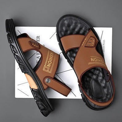 Sandalias de playa de suela gruesa para hombre, estilo moderno