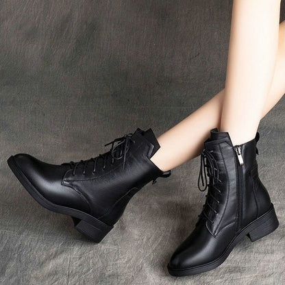 Botines de Plataforma｜Tacón Estable