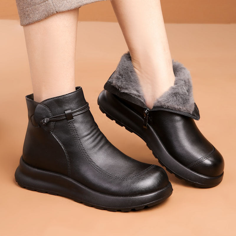 Botines de Mujer con Forro Cálido