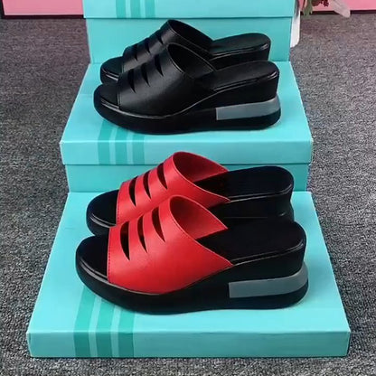 Zapatillas de suela gruesa