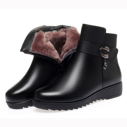 Botines Cálidos con Suela Antiderrapante