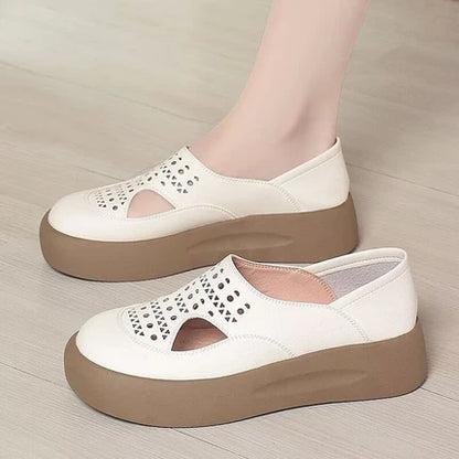 Zapatos cómodos 100% de piel de vaca