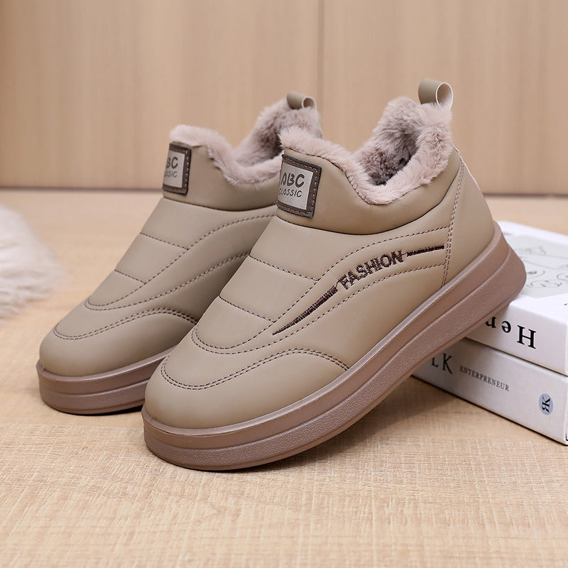 Botas cálidas de polar resistentes al frío