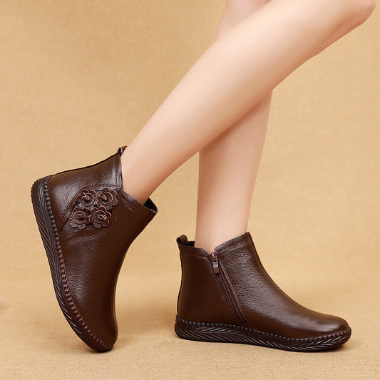 Botines para Mujer con Flores