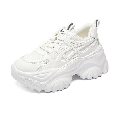 Zapatos casuales retro con aumento de altura