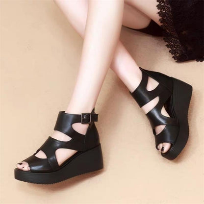 Sandalias romanas de plataforma