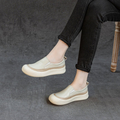 Zapatos de suela blanda 100% piel de vaca