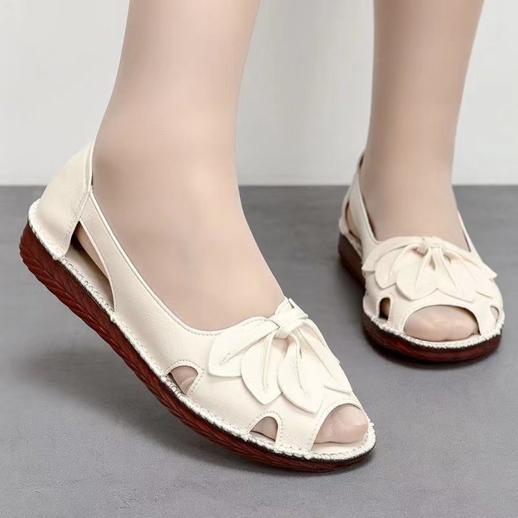 Sandalias con suela de goma