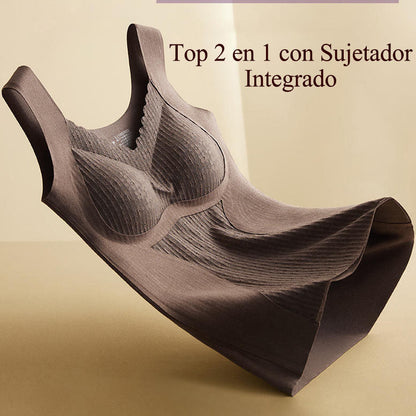 Camiseta térmica sin necesidad de sujetador
